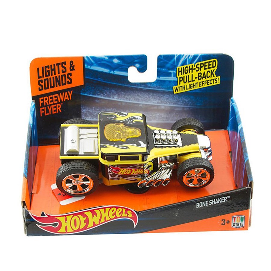 Hot Wheels Sesli Işıklı Freeway Flyer Araba Bone Shaker