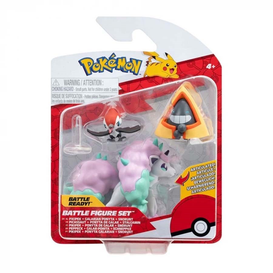 Pokemon Battle 3lü Figür Seti Seri 14/3052 