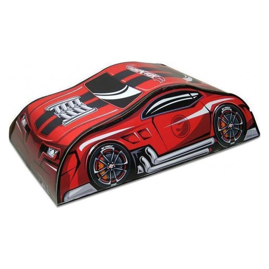 Hot Wheels Çantalı Araç Oyun Parkuru-Araç Hediyeli Kırmızı