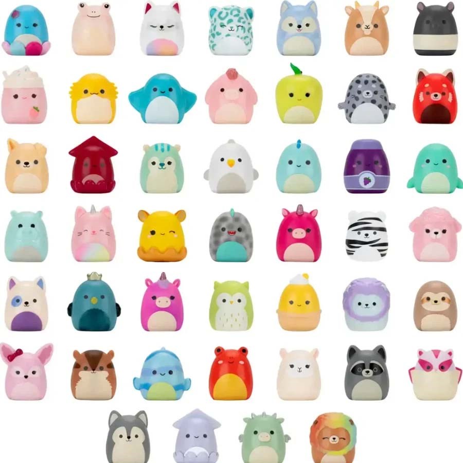 Squish-a-longs 2 Figür+ Yüzük Sürpriz Paket Seri-2 