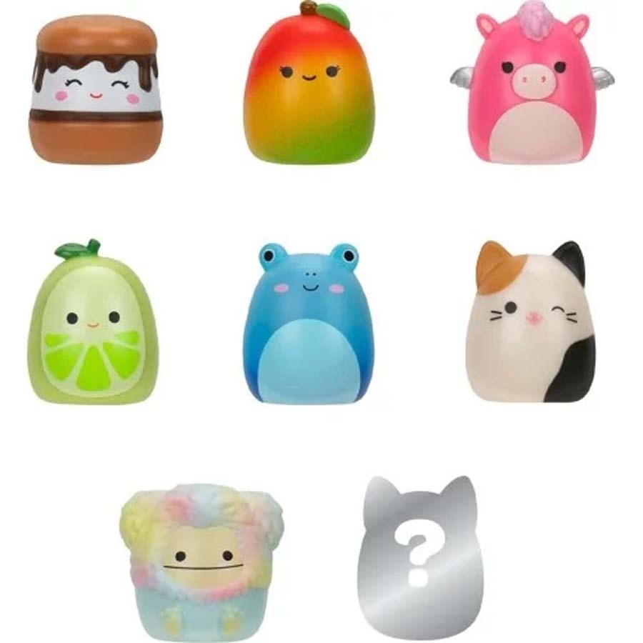Squish-a-longs 8 Figür + Yüzük Set Seri-2 