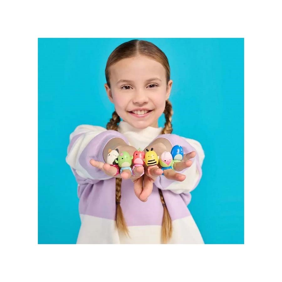 Squish-a-longs 8 Figür + Yüzük Set Seri-2 