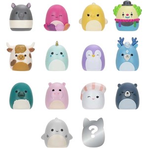 Squish-a-longs 14 Figür + Yüzük Set Seri-2