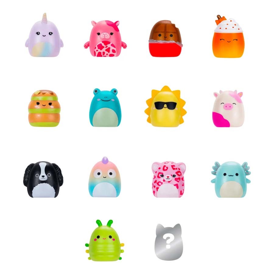 Squish-A-Longs 14 Figür+Yüzük Set Seri-3 