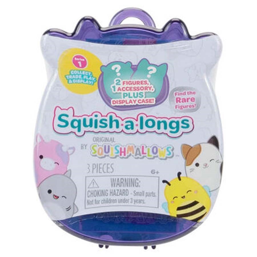 Squish-a-longs 2 Figür + Yüzük Sürpriz Paket 