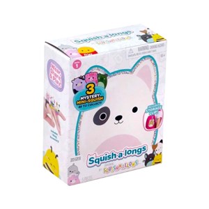Squish-a-longs 3 Figür+Yüzük Çantalı Sürpriz Paket