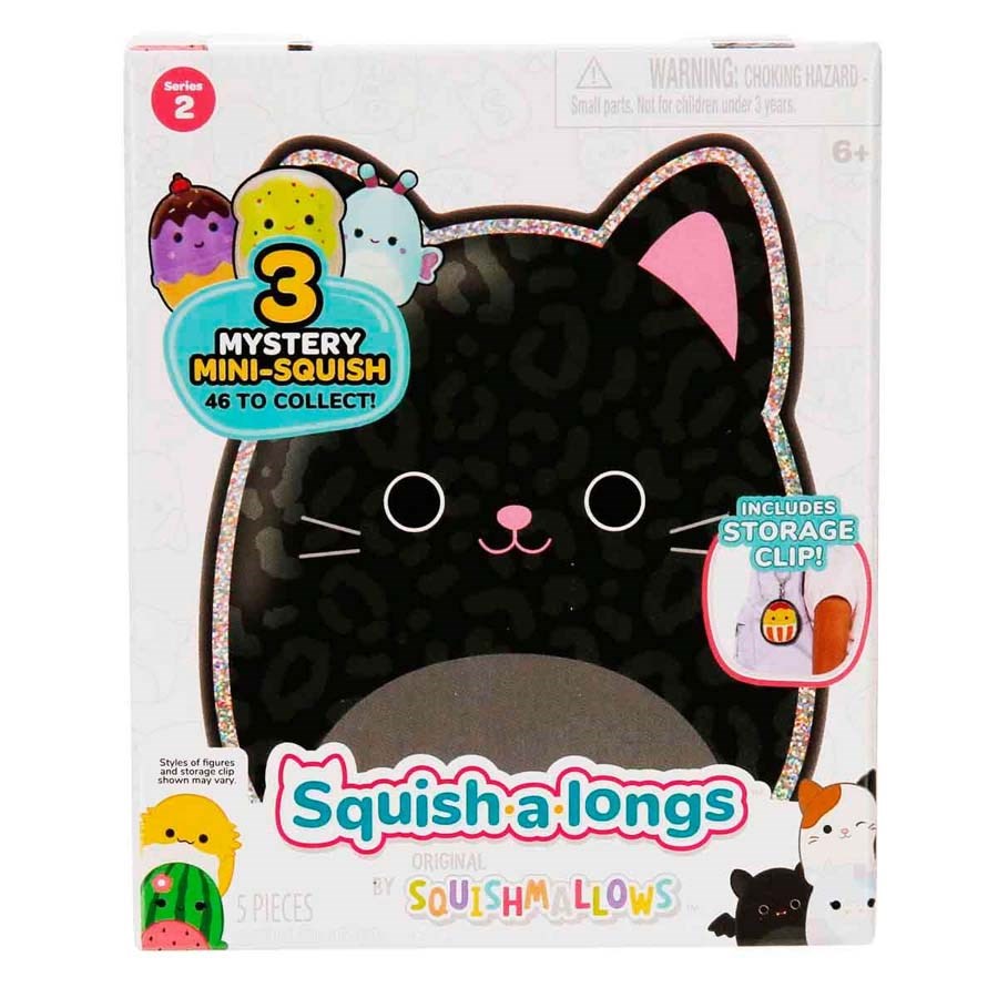 Squish-a-longs 3 Figür-Yüzük Çantalı Sürpriz Paket 