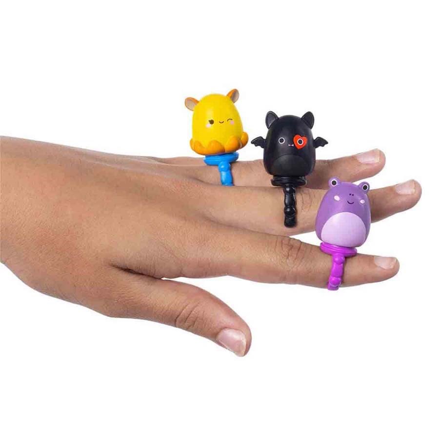 Squish-a-longs 3 Figür-Yüzük Çantalı Sürpriz Paket 
