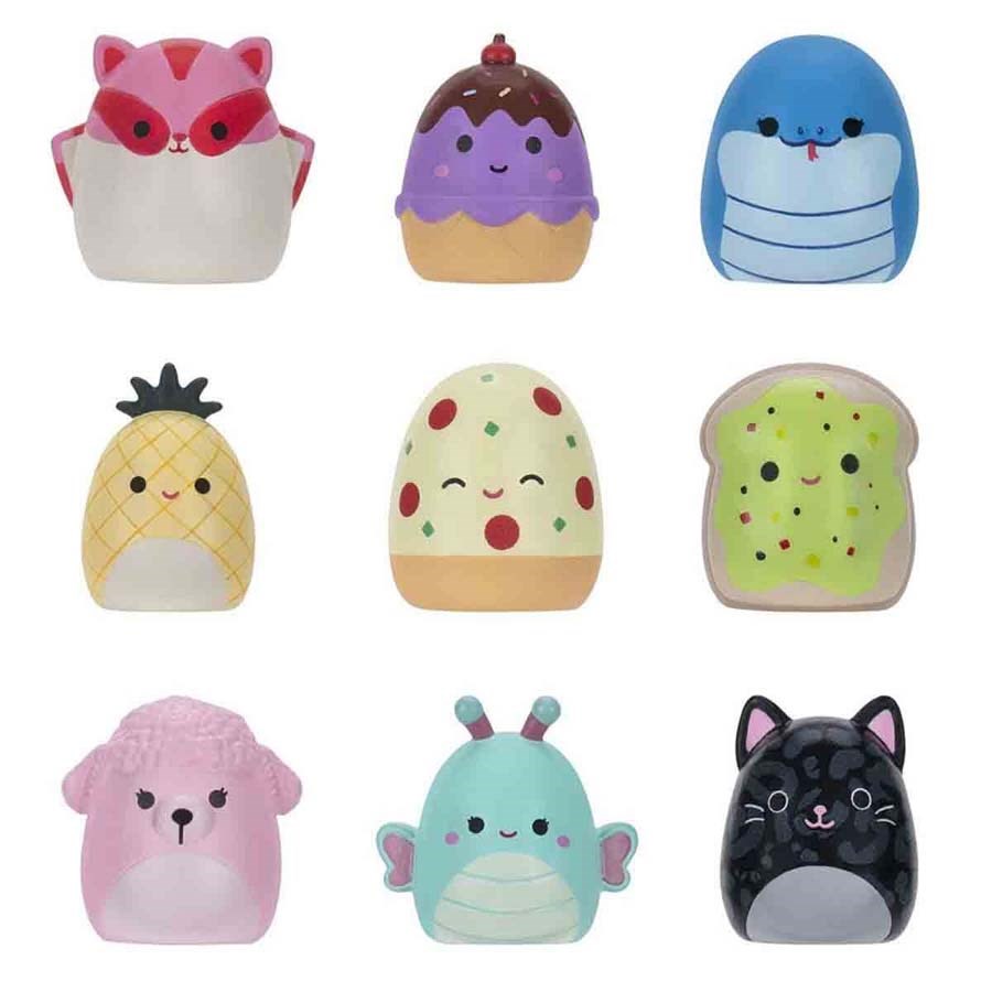 Squish-a-longs 3 Figür-Yüzük Çantalı Sürpriz Paket 