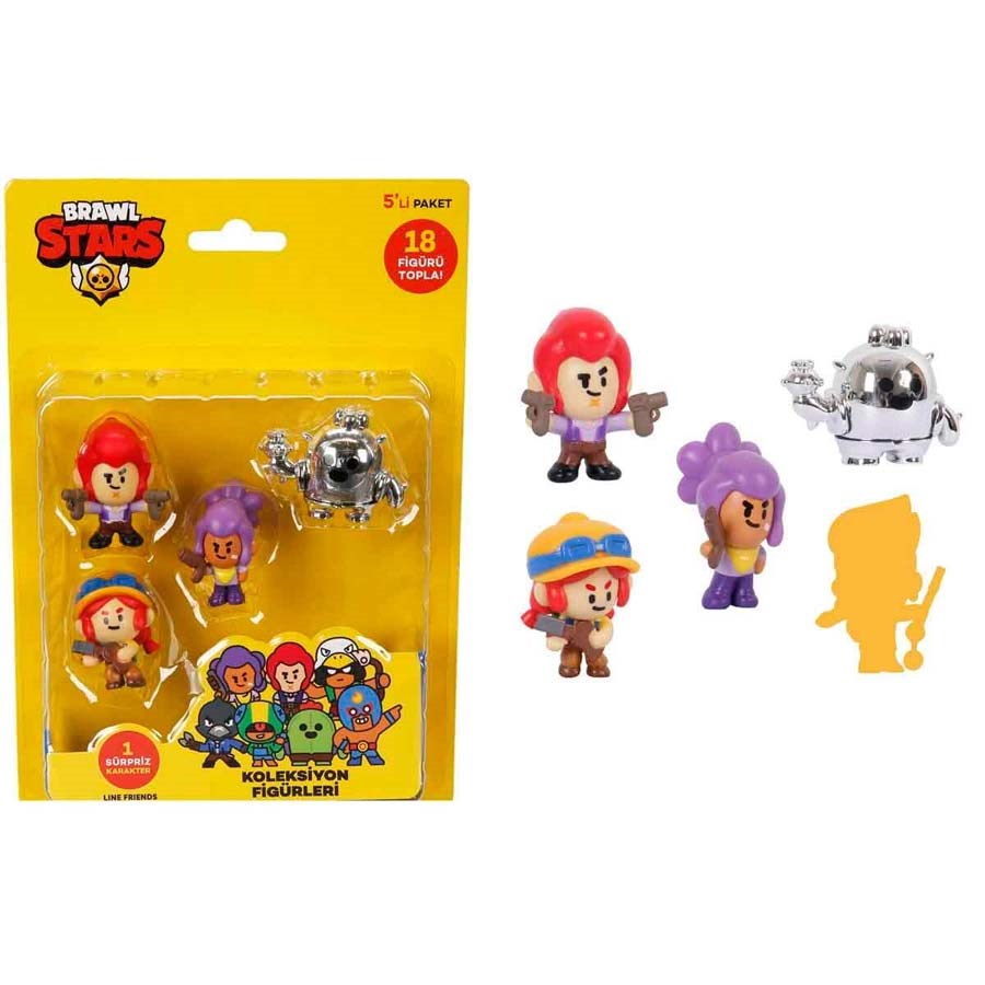 Brawl Stars 5li Figür 