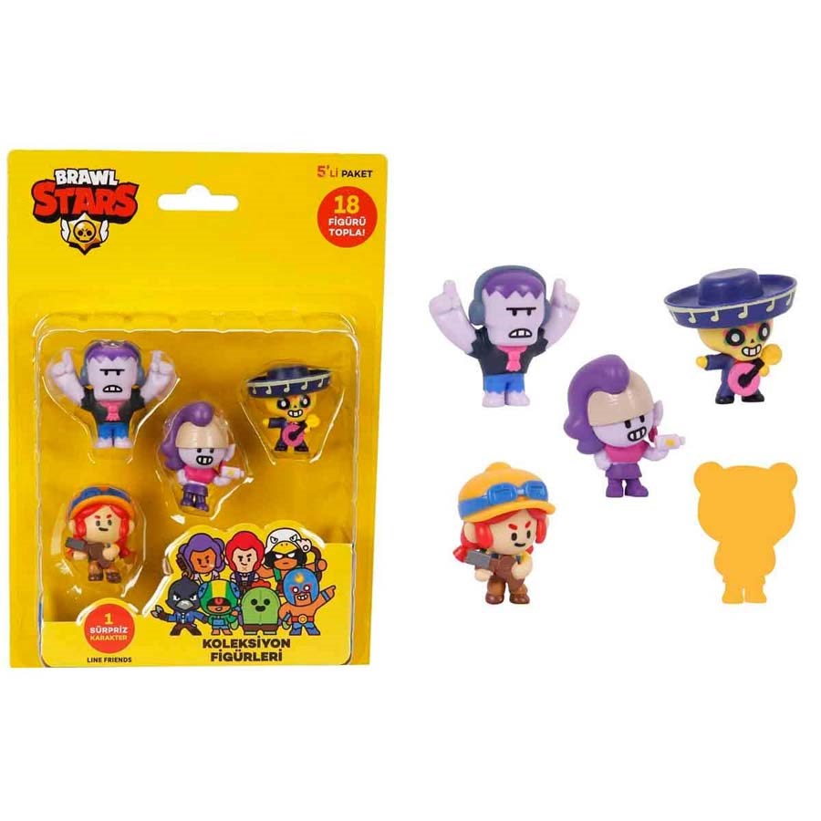 Brawl Stars 5li Figür 