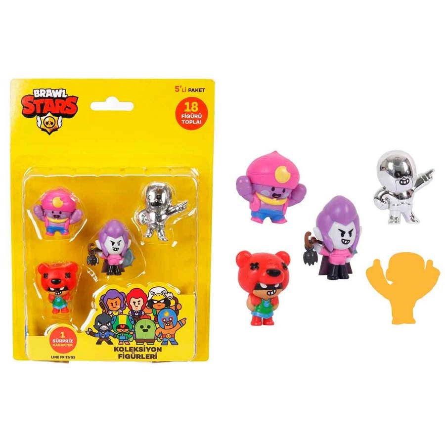 Brawl Stars 5li Figür 