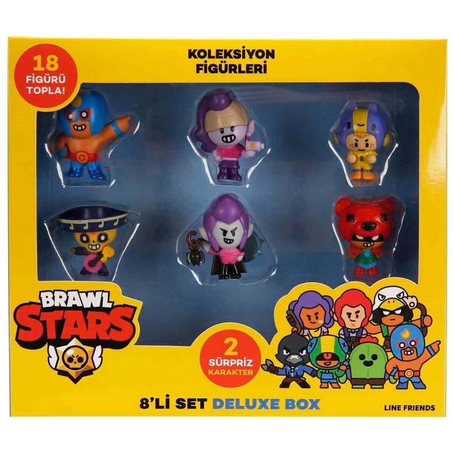 Brawl Stars 8li Delüks Figür 
