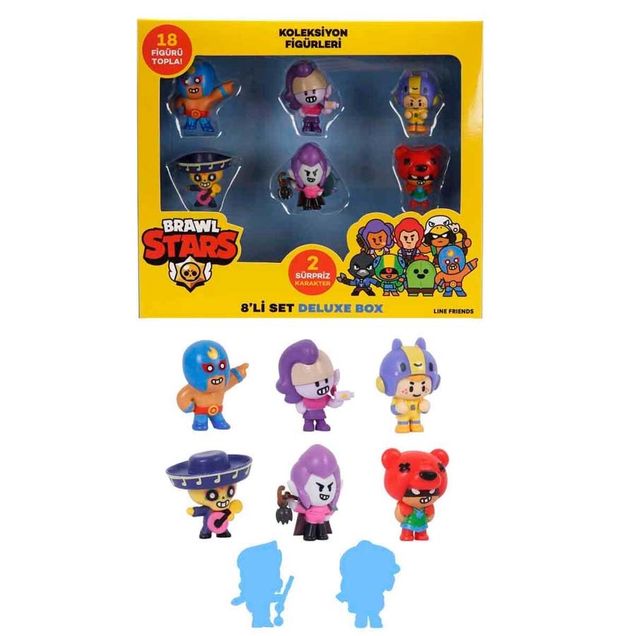 Brawl Stars 8li Delüks Figür 