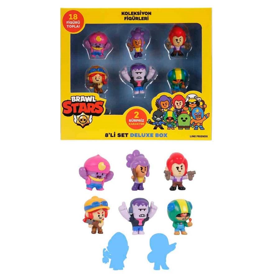 Brawl Stars 8li Delüks Figür 