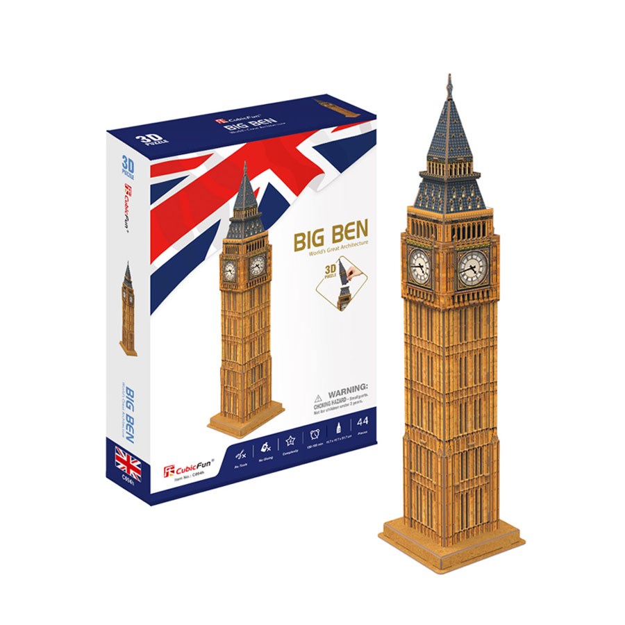 3D  Puzzle Big Ben Saat Kulesi 