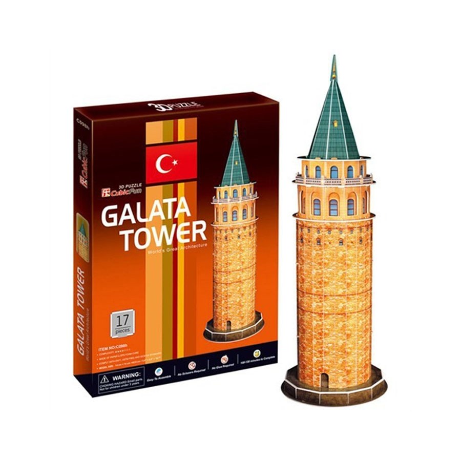 3D Puzzle Galata Kulesi 