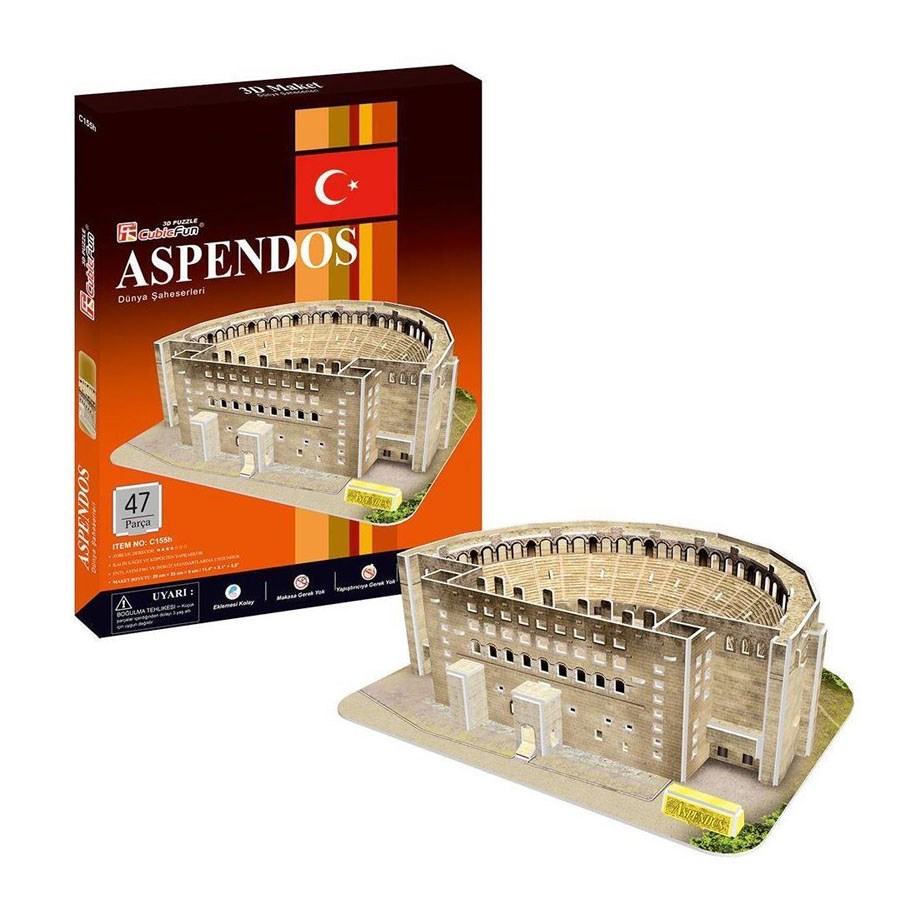 3D Puzzle Aspendos 