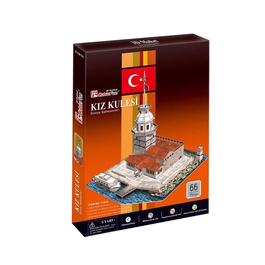 3D Puzzle Kız Kulesi 