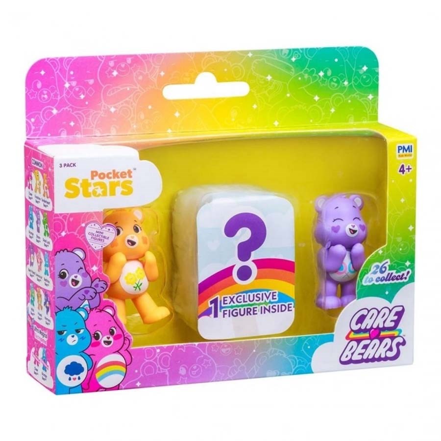 Care Bears Mini Koleksiyon Figürleri 3lü 