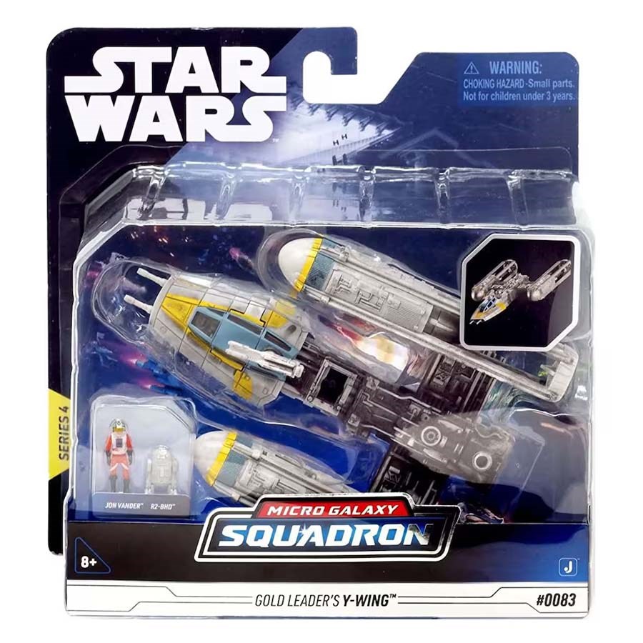 Star Wars Mikro Figür ve Medium Araçlar/X-WİNG Y-Wing