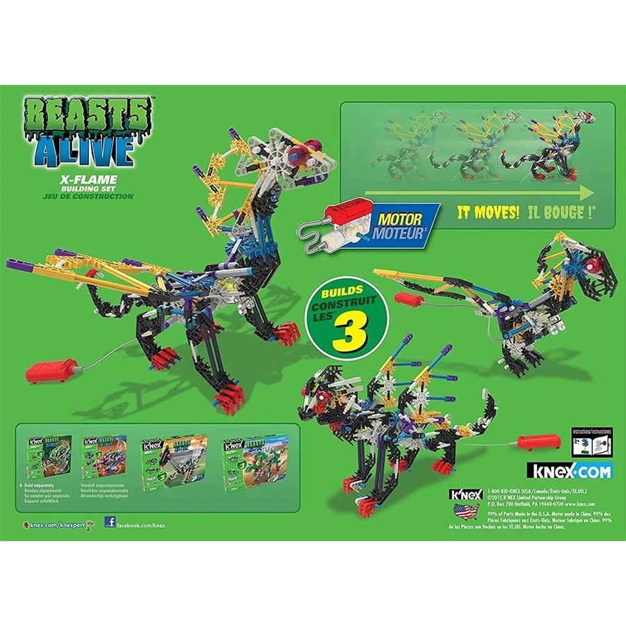 K-Nex X-Flame Yapım Seti 