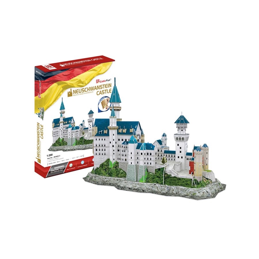 3D Puzzle Neuschwanstein Kalesi 