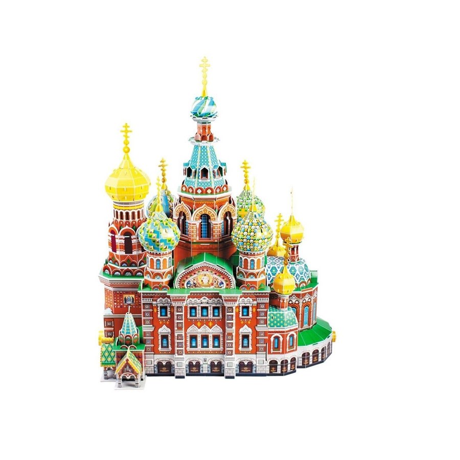 3D Puz. St. Petersburg Dökülen Kan Kilisesi 
