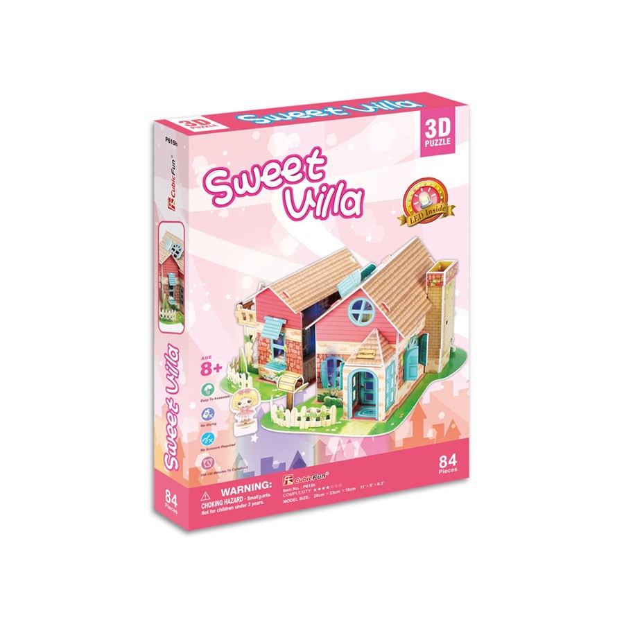 3D Puzzle Sevimli Villa 