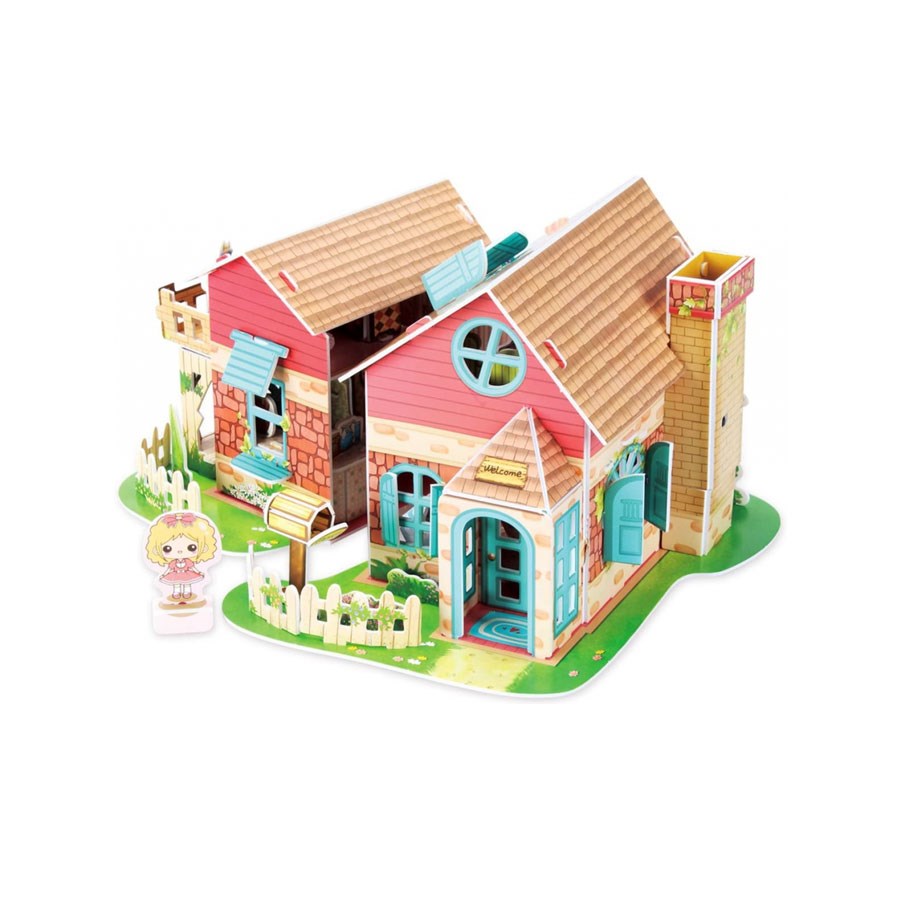 3D Puzzle Sevimli Villa 