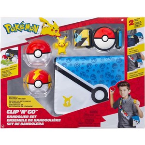 Pokemon Clip N Go Bandolier Büyük Set