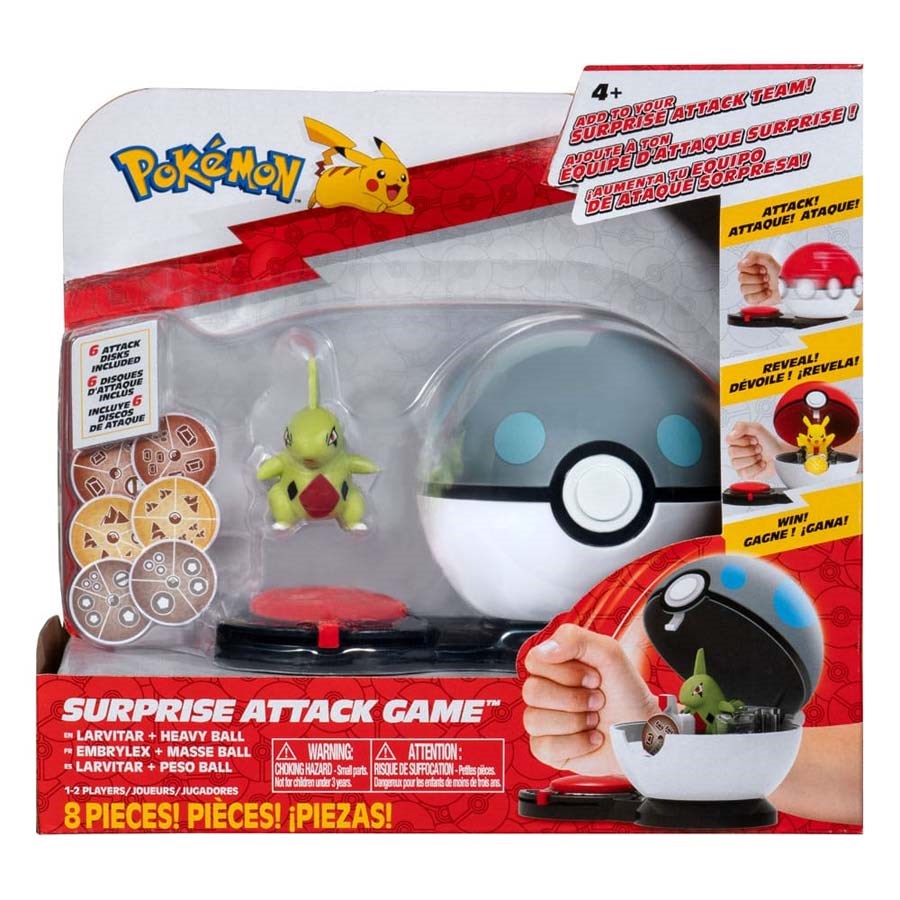 Pokemon Sürpriz Atak Tekli Oyun Seti/LARVITAR Larvıtar