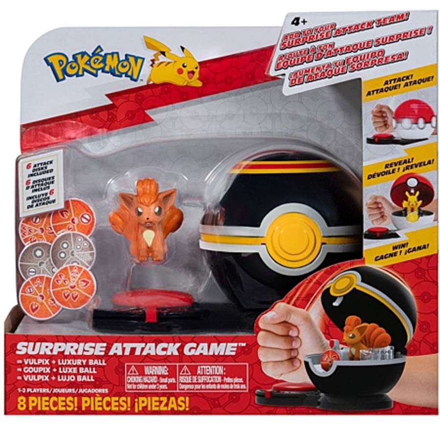 Pokemon Sürpriz Atak Tekli Oyun Seti/LARVITAR Vulpix