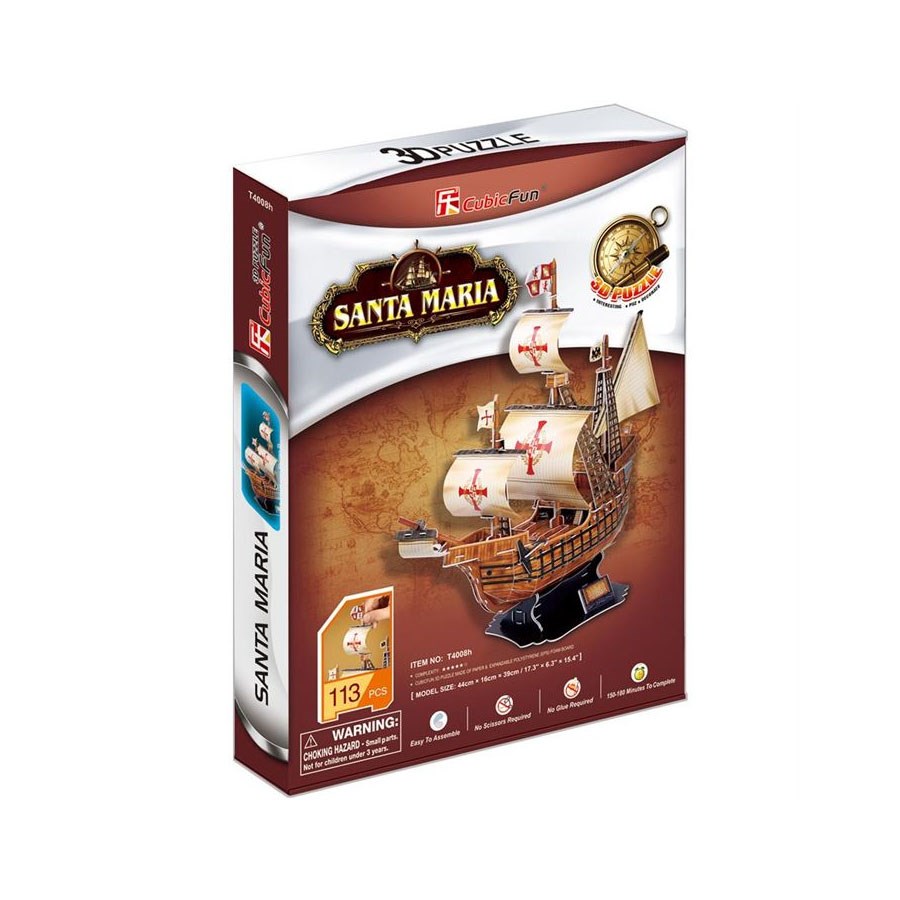 3D Puzzle Santa Marina Gemisi 