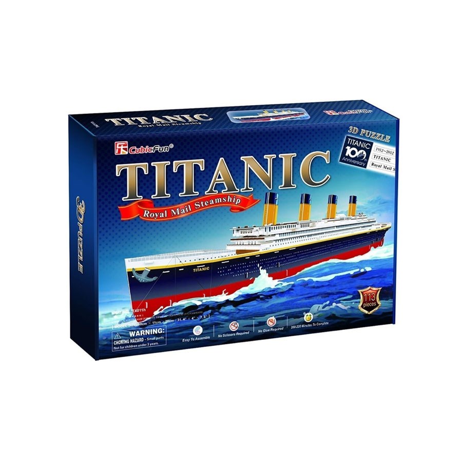 3D Puzzle Titanic 