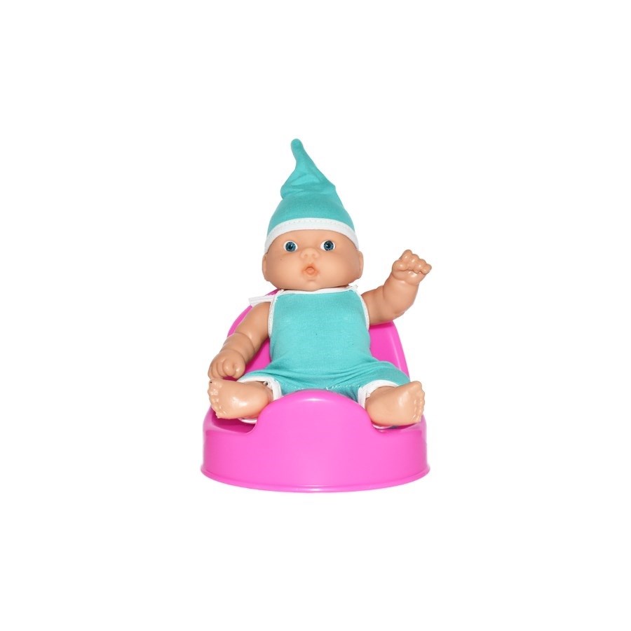 Miniş Bebek Lazımlıklı Silindir Kutuda 