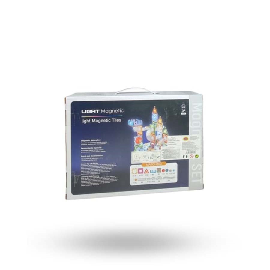 Manyetik Bloklar 86 Parça 7.5 Cm 