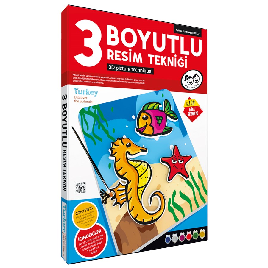 Kumtoys Üç Boyutlu Resim 