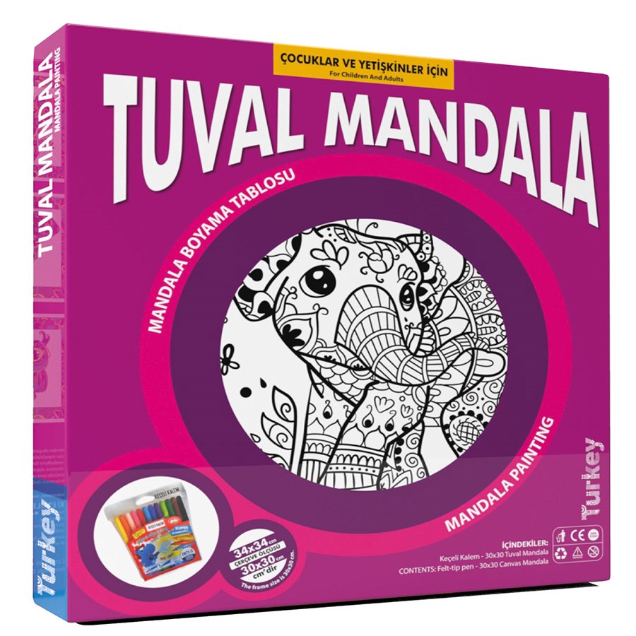 Kumtoys Tuval Mandala 