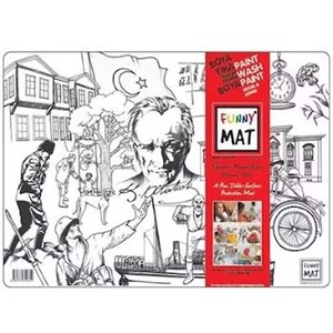 Akademi Çocuk Funny Mat - Mustafa Kemal ATATÜRK