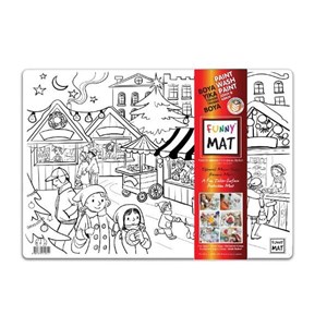 Akademi Çocuk Funny Mat- Yeni Yıl Marketi