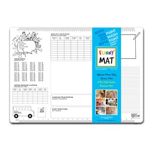 Akademi Çocuk Funny Mat - Çalışma Masam