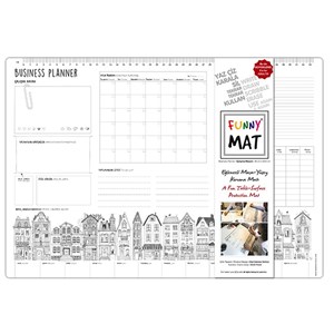 Akademi Çocuk Funny Mat-Çalışma Masam (Yetişkin)