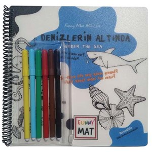 Akademi Çocuk-Funny Mat-Mini Set-Denizlerin Altınd