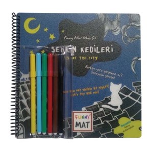 Akademi Çocuk-Funny Mat-Mini Set-Şehrin Kedileri