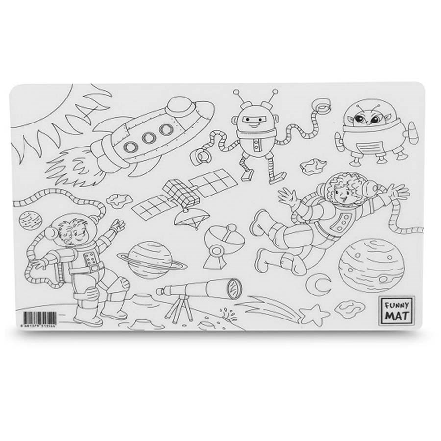 Funny Mat - Uzay 25x35 Cm. 