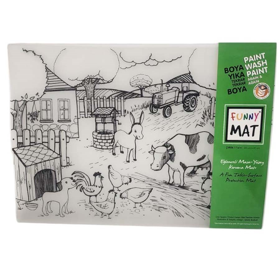 Funny Mat - Çiftlik 25x35 Cm. 