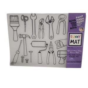 Funny Mat - Aletler 25x35 Cm.
