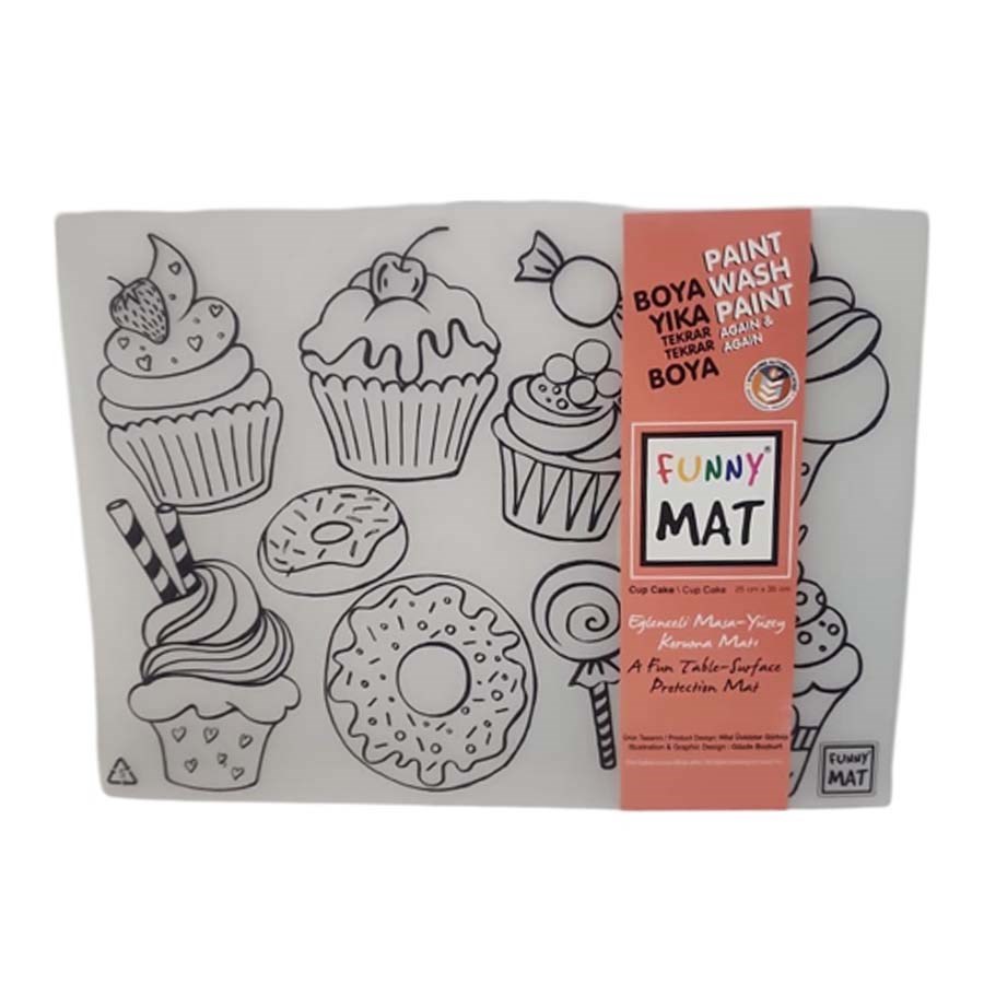 Funny Mat - Cup Cake 25x35 Cm. 