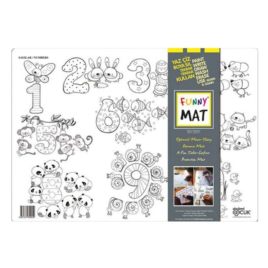 Akademi Çocuk - Funny Mat - Sayılar 